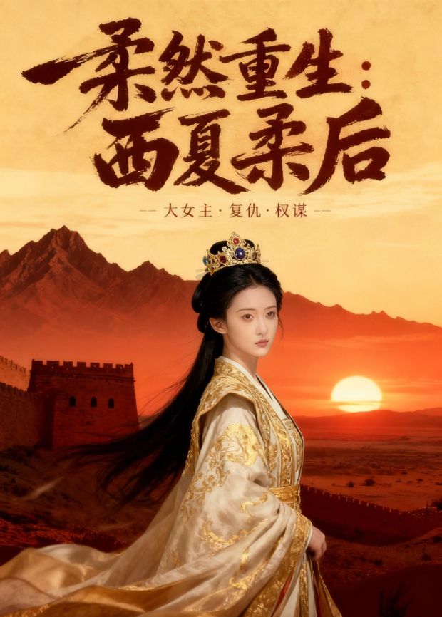 柔然重生，西夏柔后（AI短剧）封面图